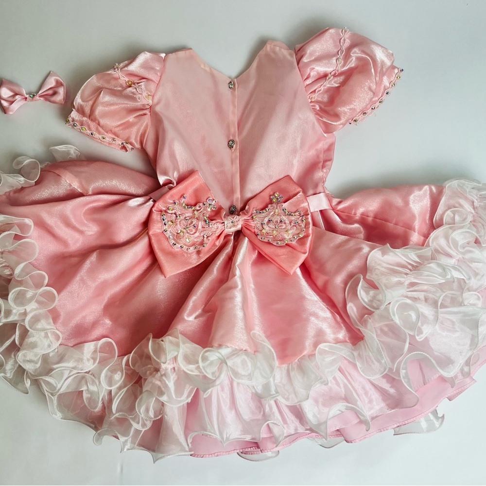 Vintage Pageant Cupcake Short Pink Dress